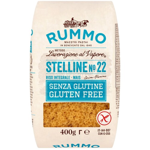 Rummo Gluten Free Stelline Soup Pasta No.22 (400g)