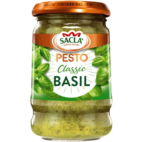 Sacla Classic Basil Pesto (190g)