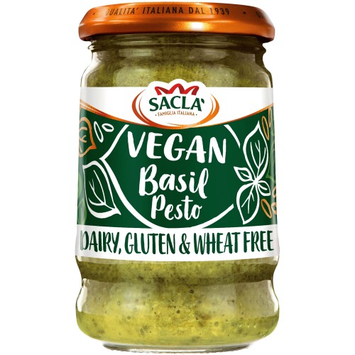 Sacla Vegan Basil Pesto (190g)