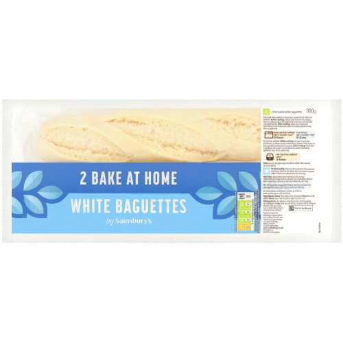 Sainsbury's Bake at Home White Baguettes (2)
