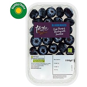 Sainsbury's Blueberries Taste the Difference