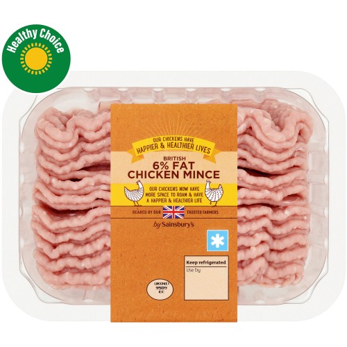 Sainsbury's British 6% Fat Chicken Mince (500g)