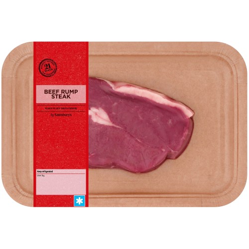 Sainsbury's British or Irish 21 Day Matured Rump Steak (225g)