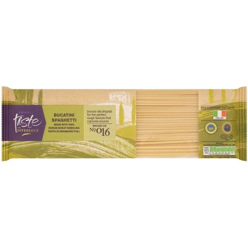 Sainsbury's Bucatini Spaghetti Pasta Taste the Difference (500g)