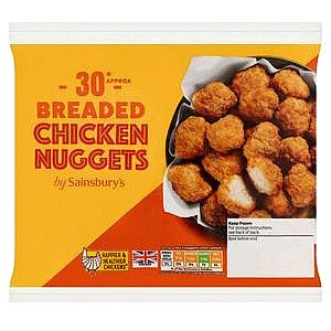 Sainsbury's Chicken Breast Nuggets (450g)