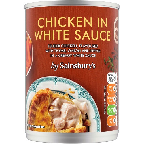 Sainsbury's Chicken In White Sauce (392g)