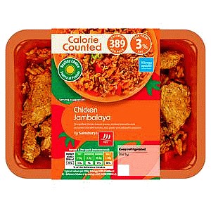 Sainsbury's Chicken Jambalaya Be Good To Yourself Ready Meal for 1 (400g)