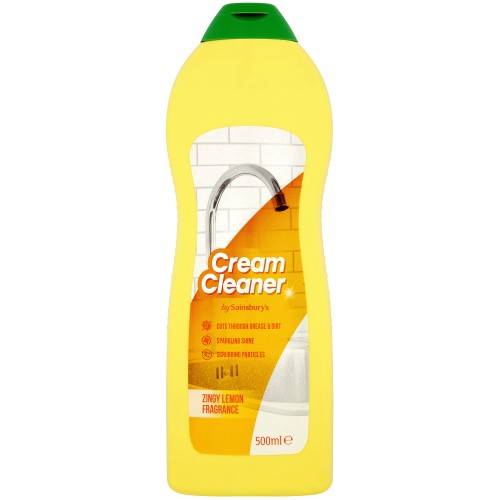 Sainsbury's Cream Cleaner Lemon (500ml)