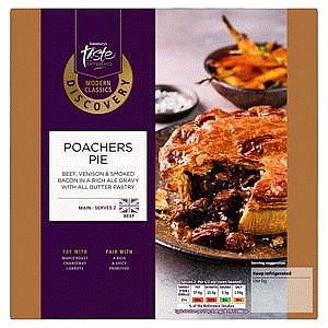 Sainsbury's Discovery Poachers Pie Taste the Difference (530g)