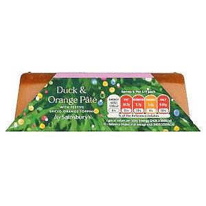 Sainsbury's Duck & Orange Pate (200g)