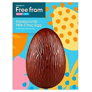 Sainsbury's Free From Honeycomb Milk Choc Egg (85g)