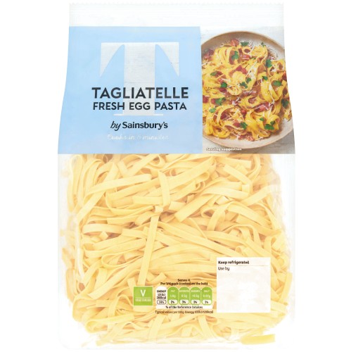 Sainsbury's Fresh Egg Tagliatelle (500g)