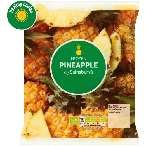 Sainsbury's Frozen Pineapple Chunks (450g)