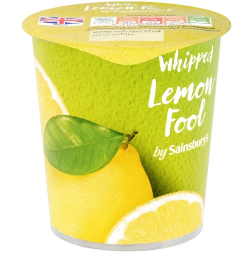 Sainsbury's Fruit Fool Lemon (114g)