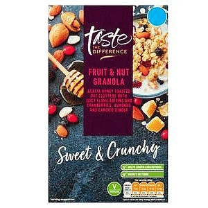 Sainsbury's Fruit & Nut Granola Taste the Difference (500g)