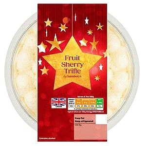 Sainsbury's Fruit Sherry Trifle (900g)