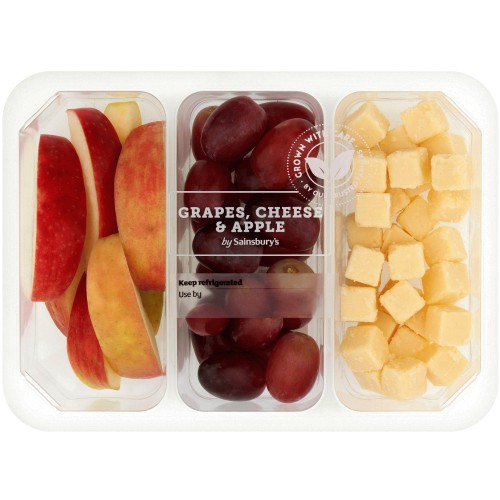 Sainsbury's Grapes Cheese & Apple (250g)