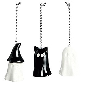 Sainsbury's Home 3D Ceramic Hanging Ghosts