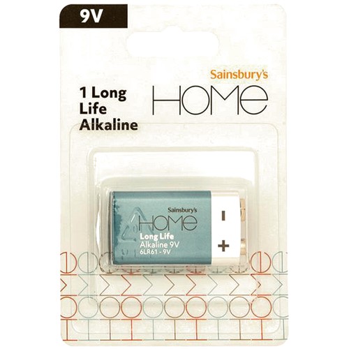 Sainsbury's Home Extra Long Life 9V (1)