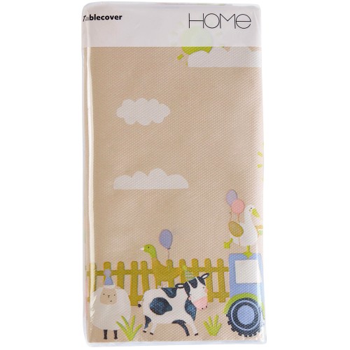 Sainsbury's Home Farmyard Animals Paper Tablecover 120x180cm