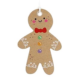 Sainsbury's Home Gingerbread Gift Tag (6)