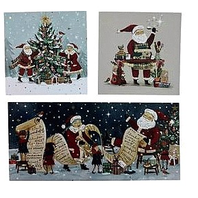 Sainsbury's Home Trad Santa Multipack Card (20)