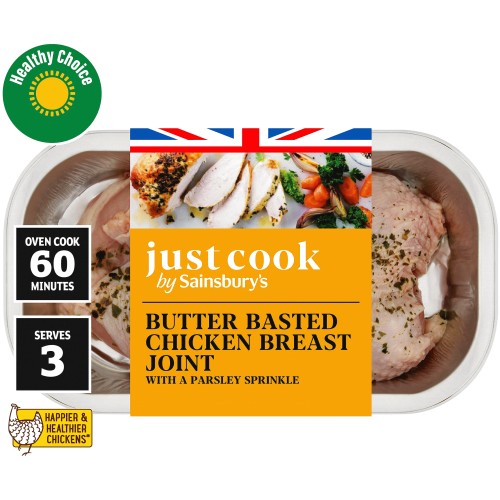 Sainsbury's Just Cook Butter Basted Chicken (500g)