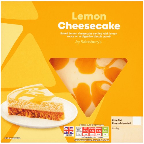 Sainsbury's Lemon Cheesecake Summer Edition (500g)