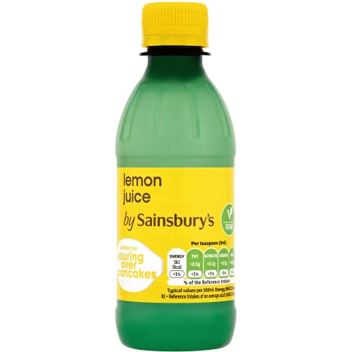 Sainsbury's Lemon Juice (250ml)