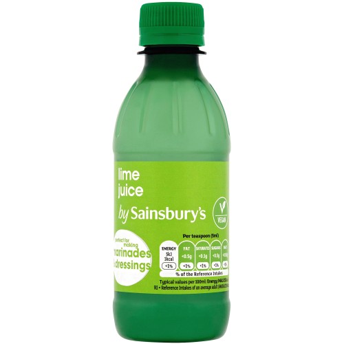 Sainsbury's Lime Juice (250ml)