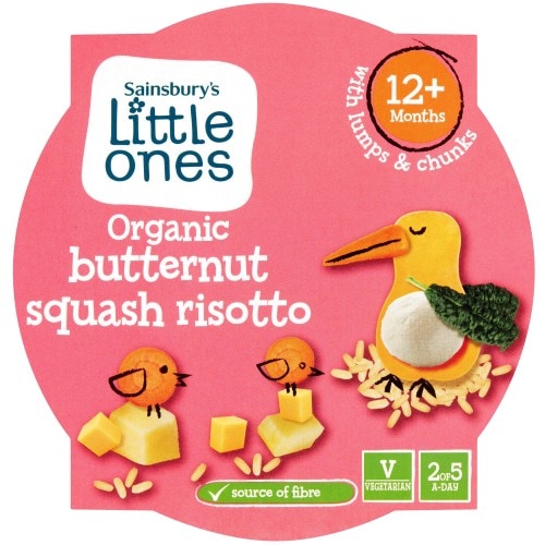 Sainsbury's Little Ones Butternut Squash Risotto 12+ Months (200g)