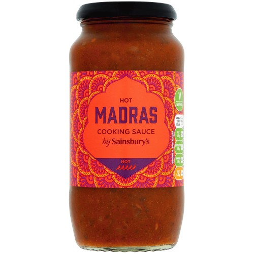 Sainsbury's Madras Curry Cooking Sauce (500g)