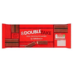 Sainsbury's Milk Choc Double Take (8 x 21.5g)