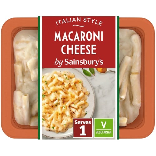 Sainsburys Mini Macaroni Cheese Ready Meal For 1 (250g)