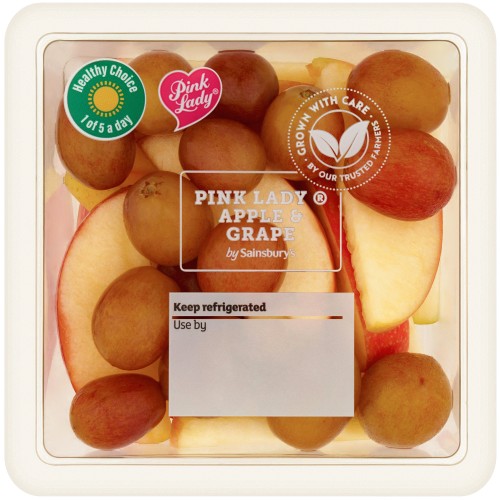Sainsbury's Pink Lady Apple & Grape (240g)