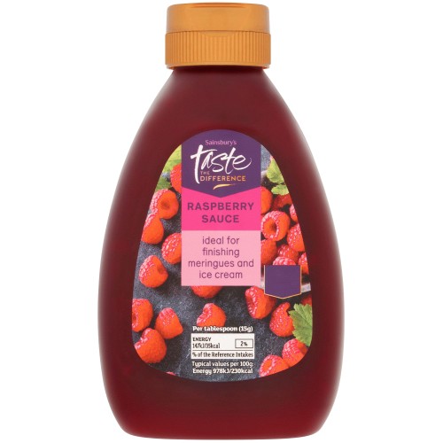 Sainsbury's Raspberry Sauce Taste the Difference (290g)