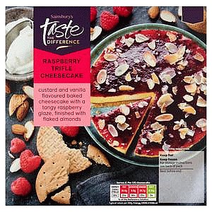 Sainsbury's Raspberry Trifle Cheesecake Taste the Difference (492g)