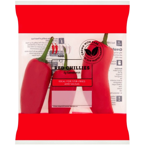 Sainsbury's Red Chillies (65g)