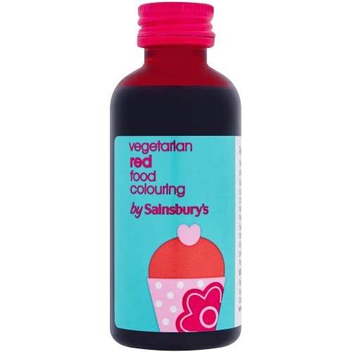 Sainsbury's Red Food Colouring (60ml)