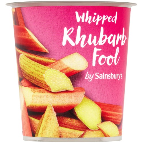 Sainsbury's Rhubarb Fool (114g)