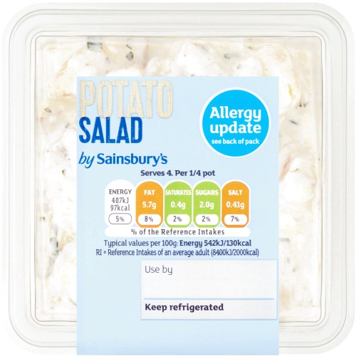 Sainsbury's Rich Potato Salad (300g)