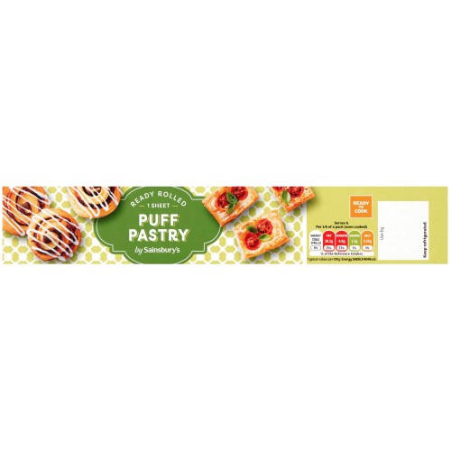 Sainsbury's Sheet Puff Pastry (1 x 320g)