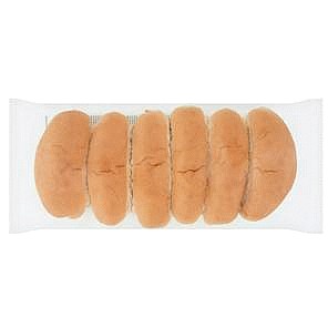 Sainsbury's Soft White Finger Rolls (6)