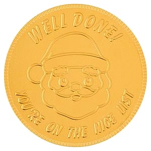 Sainsbury's Solid Milk Chocolate Coin (58g)