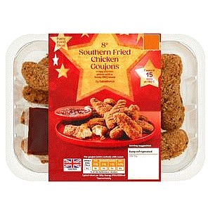 Sainsbury's Southern Fried Goujons & Honey BBQ Sauce (280g)