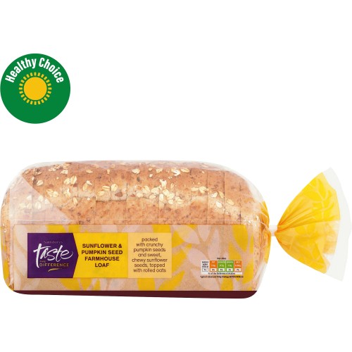 Sainsbury's Sunflower & Pumpkin Bread Taste the Difference (800g)