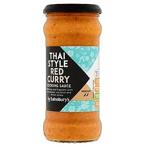 Sainsbury's Thai Red Curry Cooking Sauce (340g)
