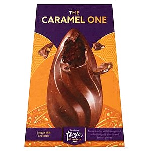 Sainsbury's The Caramel One Extra Large Chocolate Easter Egg Taste the Difference (230g)