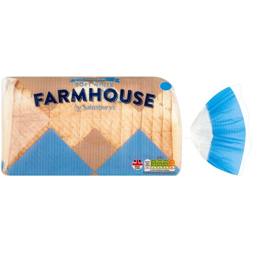 Sainsbury's Thick Soft White Farmhouse Bread (800g)