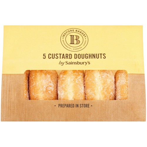 Sainsbury's Vanilla Doughnuts (5)
